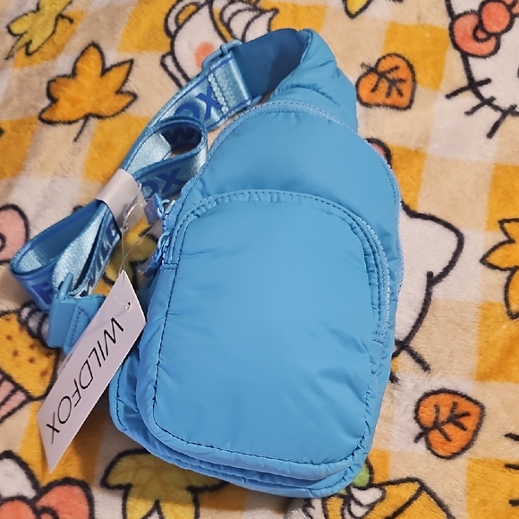 Wildfox Handbags - Wildfox Vibrant Blue Crossbody Bag